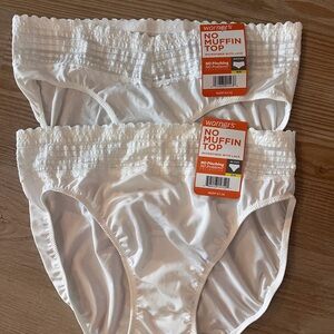 Warner's Hipsters no muffin top panties - 2 pairs